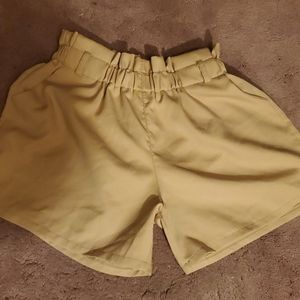 Khaki color shorts